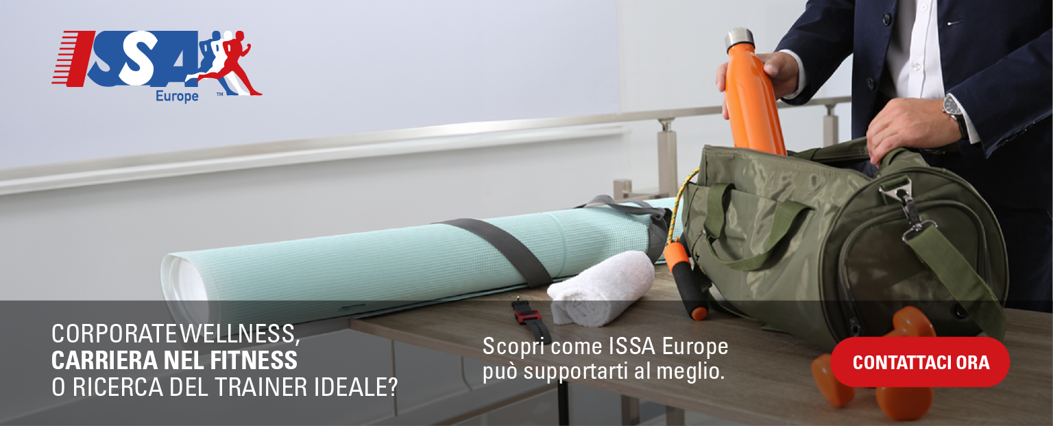 corporate e fitness wellness scopri l'offerta ISSA Europe