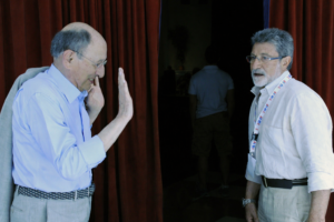 Giuseppe Montanari e Adriano Borelli alla Convention ISSA Europe del 2006