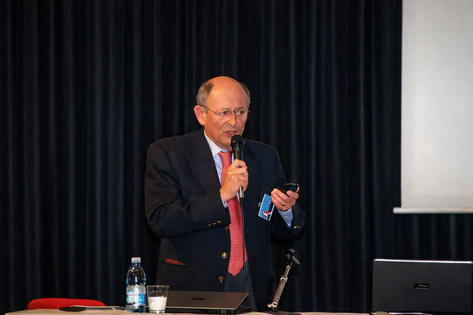 issa europe-giuseppe montanari tra i relatore della convention 2008, medico e divulgatore scientifico