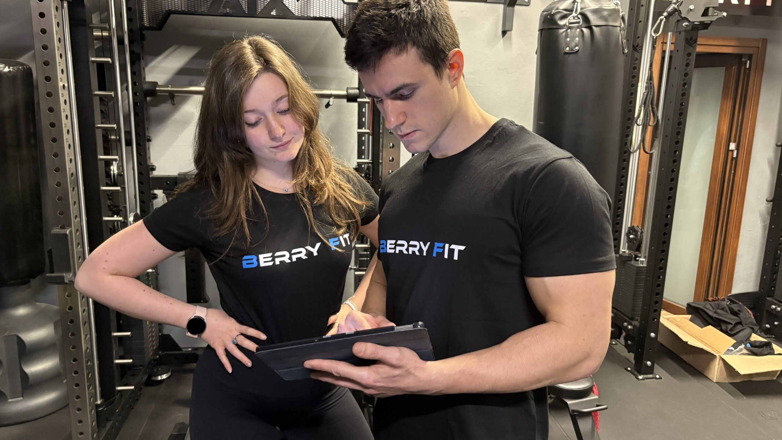 app per Personal Trainer Gabriele Beretta al lavoro con PT Software