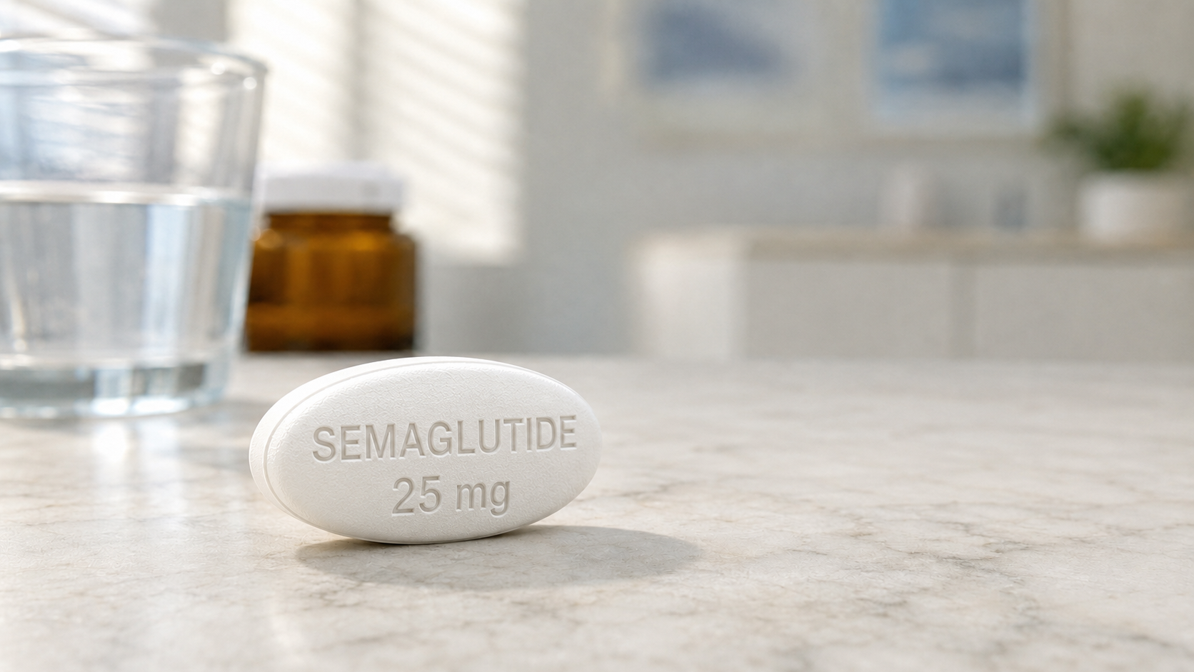 approvata in Commissione Europea la possibilità di usare semaglutide orale, pillole da 25 mg